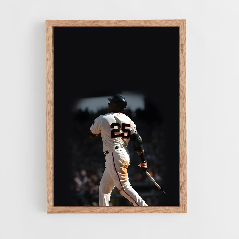 Poster Home Run King – affiche Baseball (vue 4)